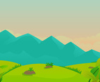 Awesome Tropical Landscape Player Vectors