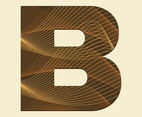Letter B Typography