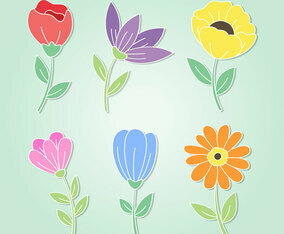 Hand-drawn Flowers Pack