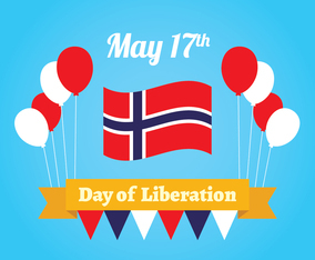 Norwegian Day of Liberation Background