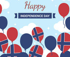 Norwegian Independence Day Vector