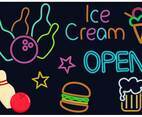 Neon Signs Vectors