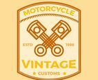 Flat Vintage Label Vector
