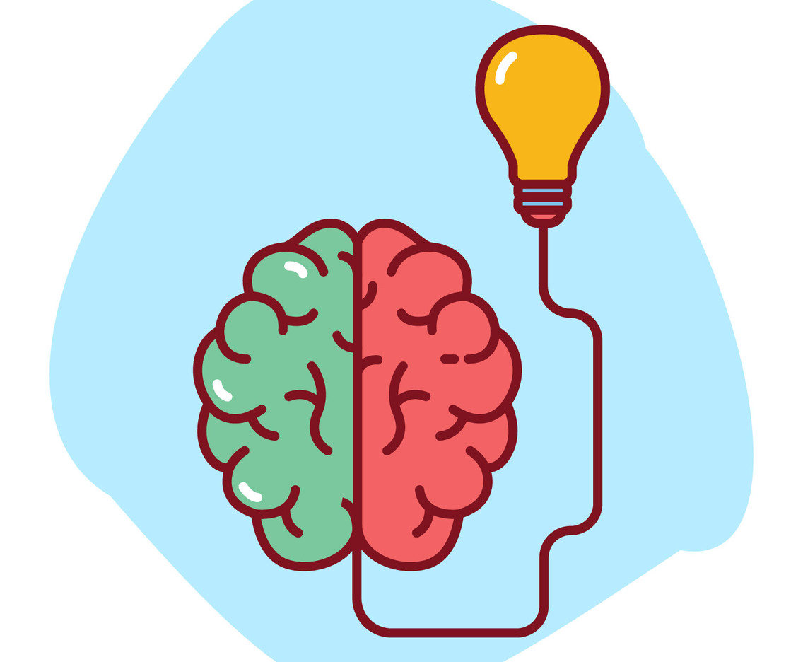 Brainstorming vector illustration