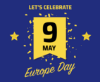 Europe Day Celebration Background