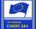 Europe Day Celebration Background