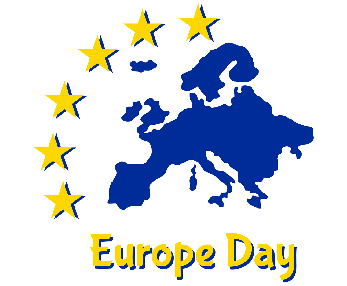Europe Day Celebration Background