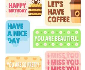 Nice Messages Text Bubbles