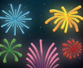 Fireworks Vector Pack