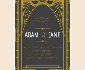 Art Deco Wedding