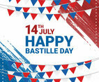 Happy Bastille Day Background