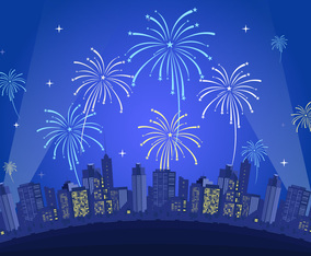 FireWorks Background