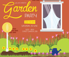 Garden Party Invitation Template