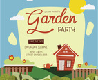 Garden Party Invitation Template