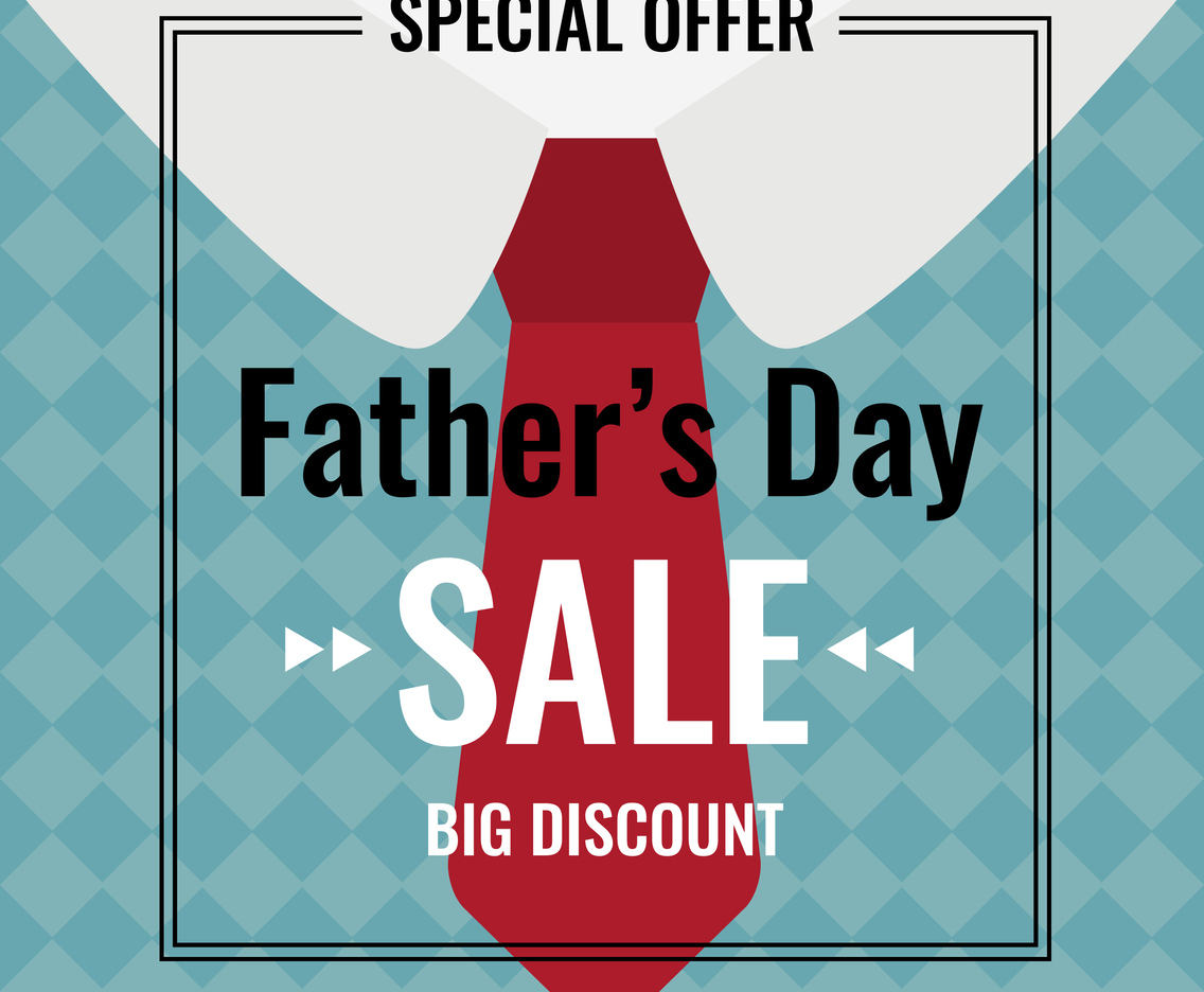 Father’s Day Sale Vector