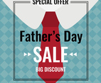 Father’s Day Sale Vector