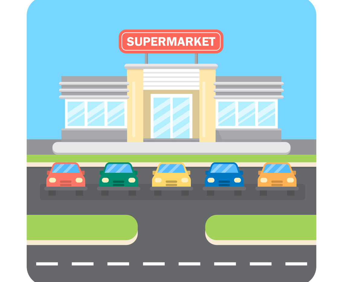 Supermarket Illustration