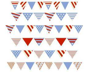 Memorial Day Decorations Vectors