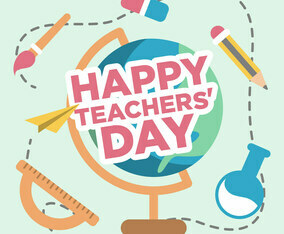 Happy Teachers Day Illustration