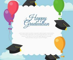 Happy Graduation Card Template