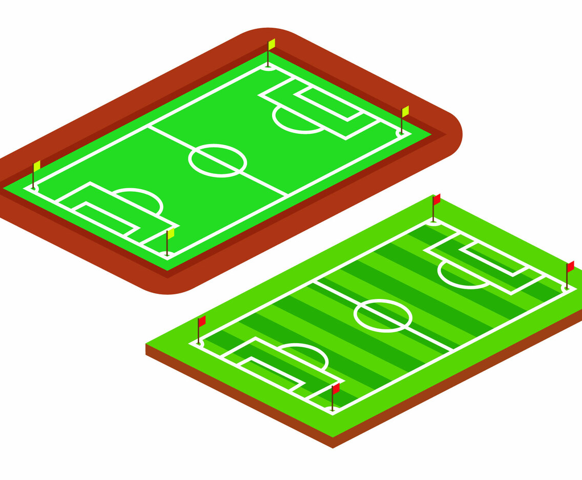 Isometric Soccer Fields