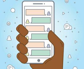 Smartphone Texting App