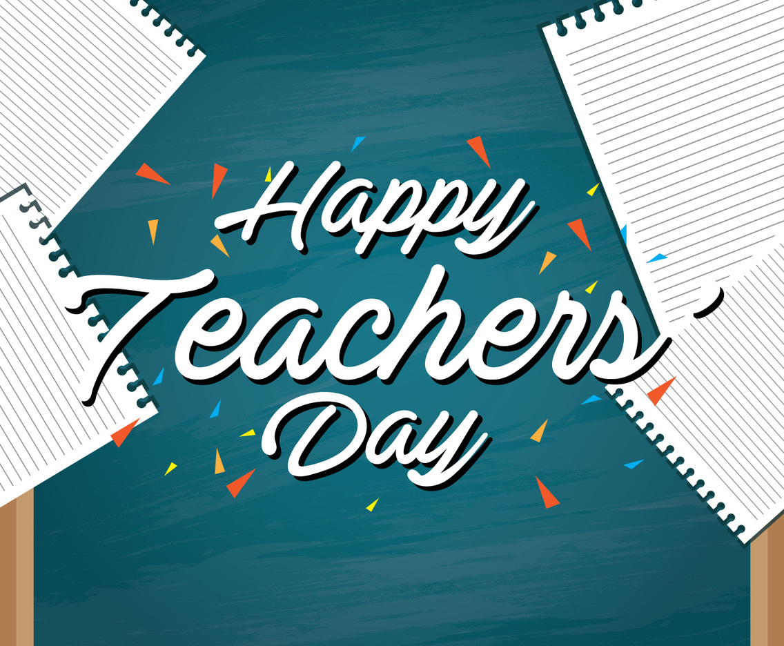 Teachers Day Typography