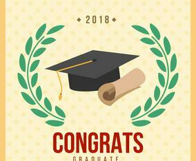 Free graduation - Vector Art