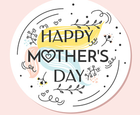 Happy Mothers Day Vector