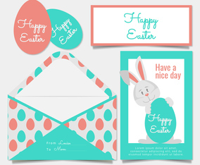 Vector Easter Card