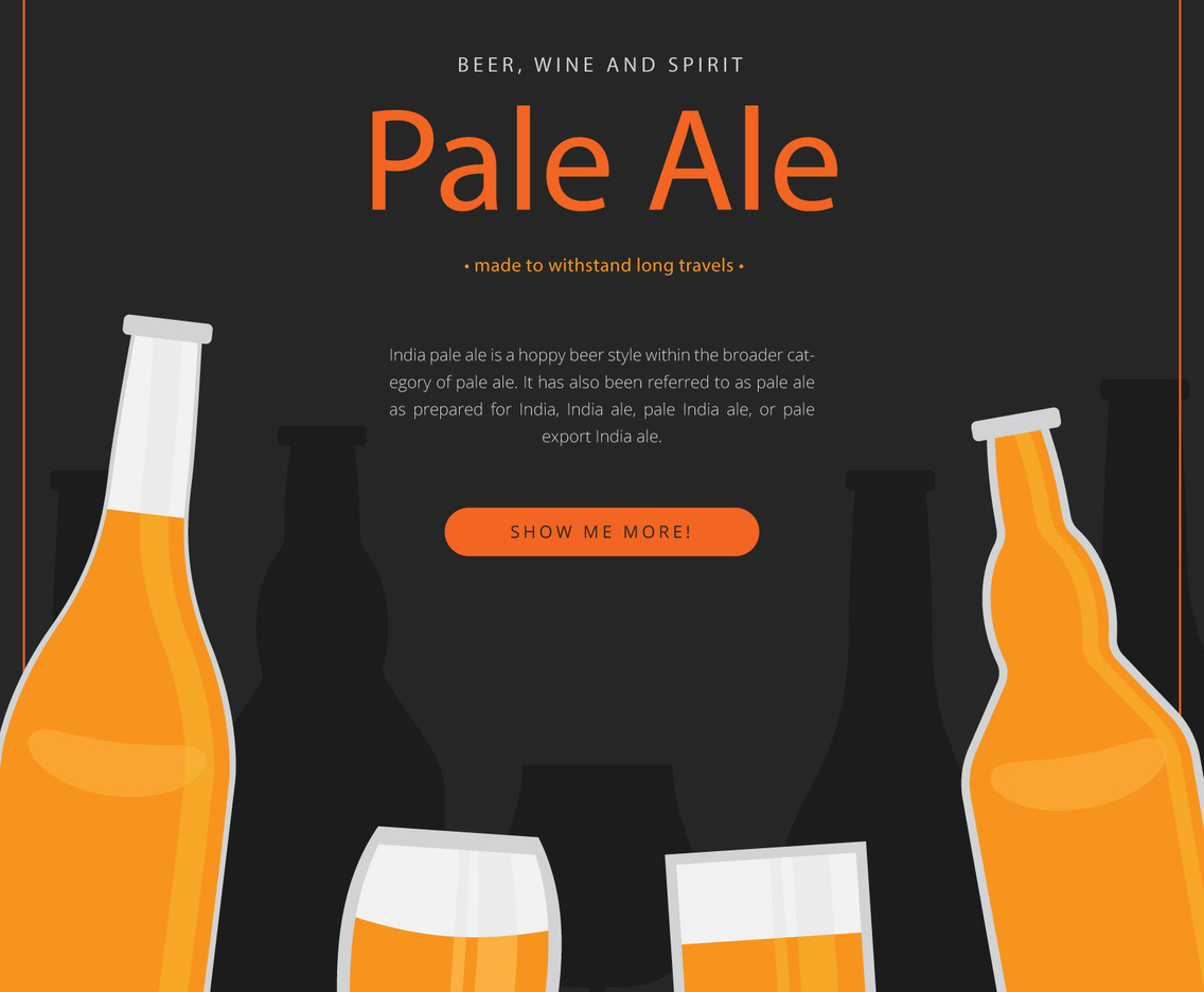 Imperial Pale Ale Theme Template