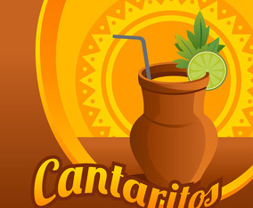Cantaritos Illustration Vector