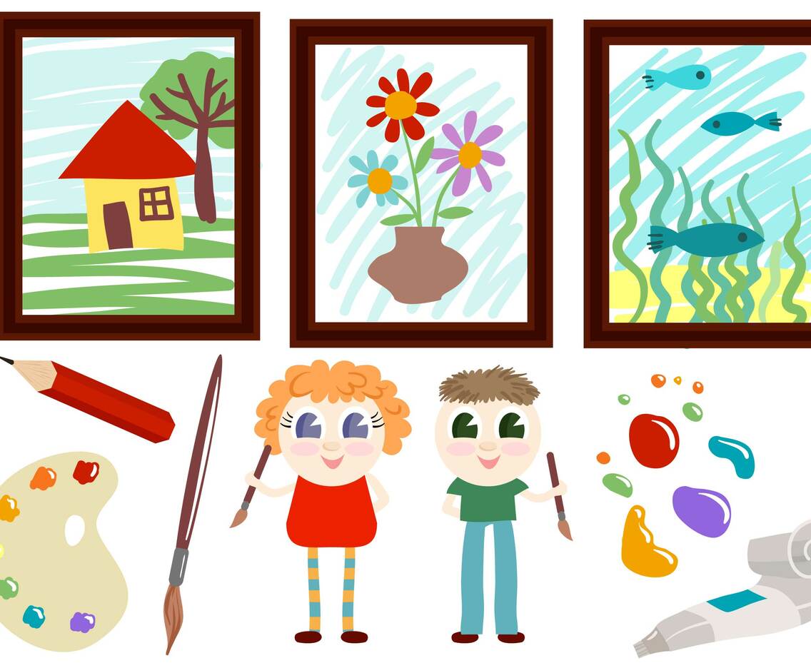 School Art Vectors