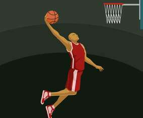 Slam Dunk Illustration Vector