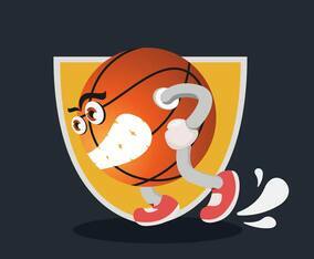 Basketball Mascot Illustration
