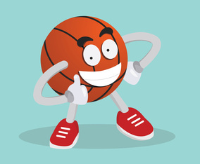Basketball Mascot Illustration