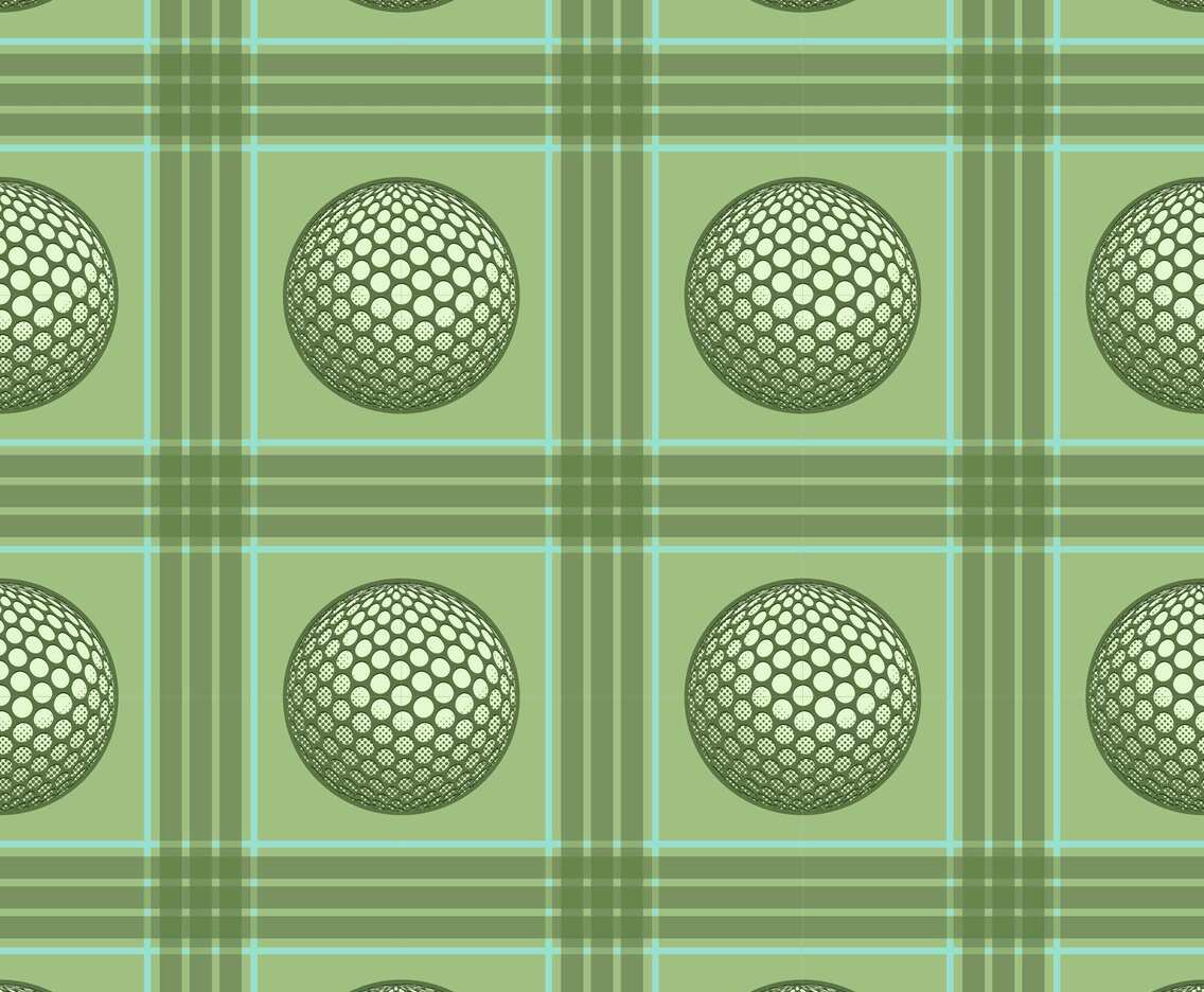 Vintage Golf Pattern