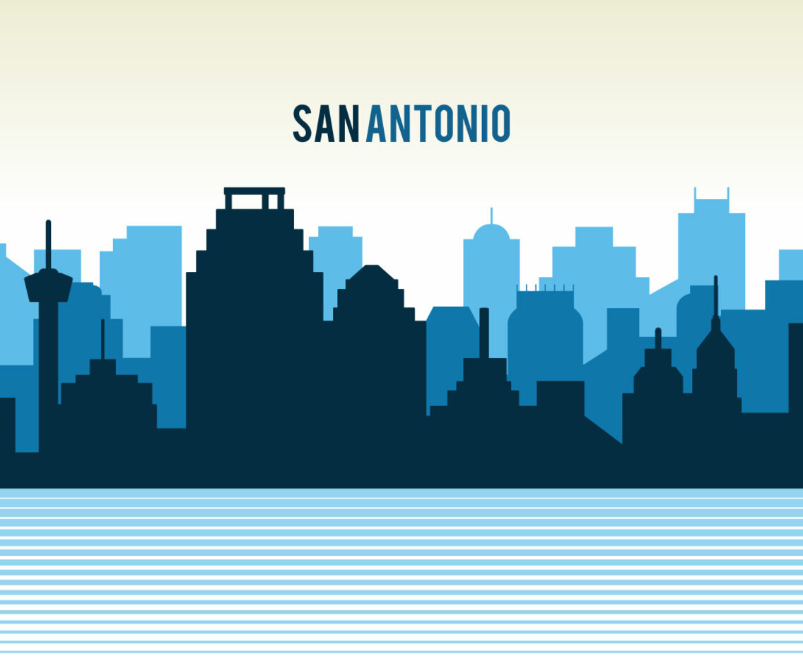 San Antonio Silhouette