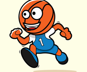 Basketball Mascot Illustration