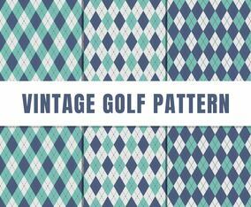 Seamless Argyle Pattern Collection