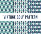Seamless Argyle Pattern Collection