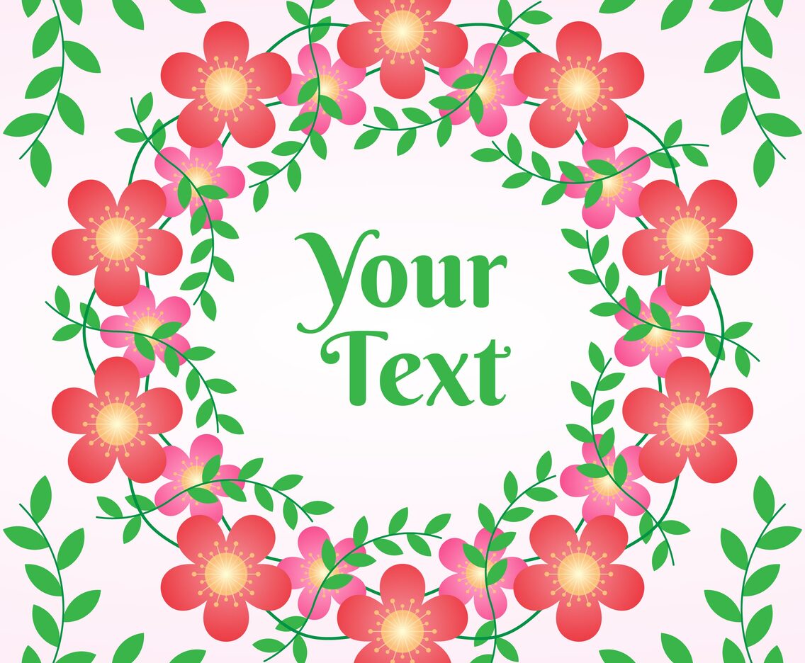 Spring Elements Border Set