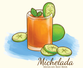 Michelada Illustration