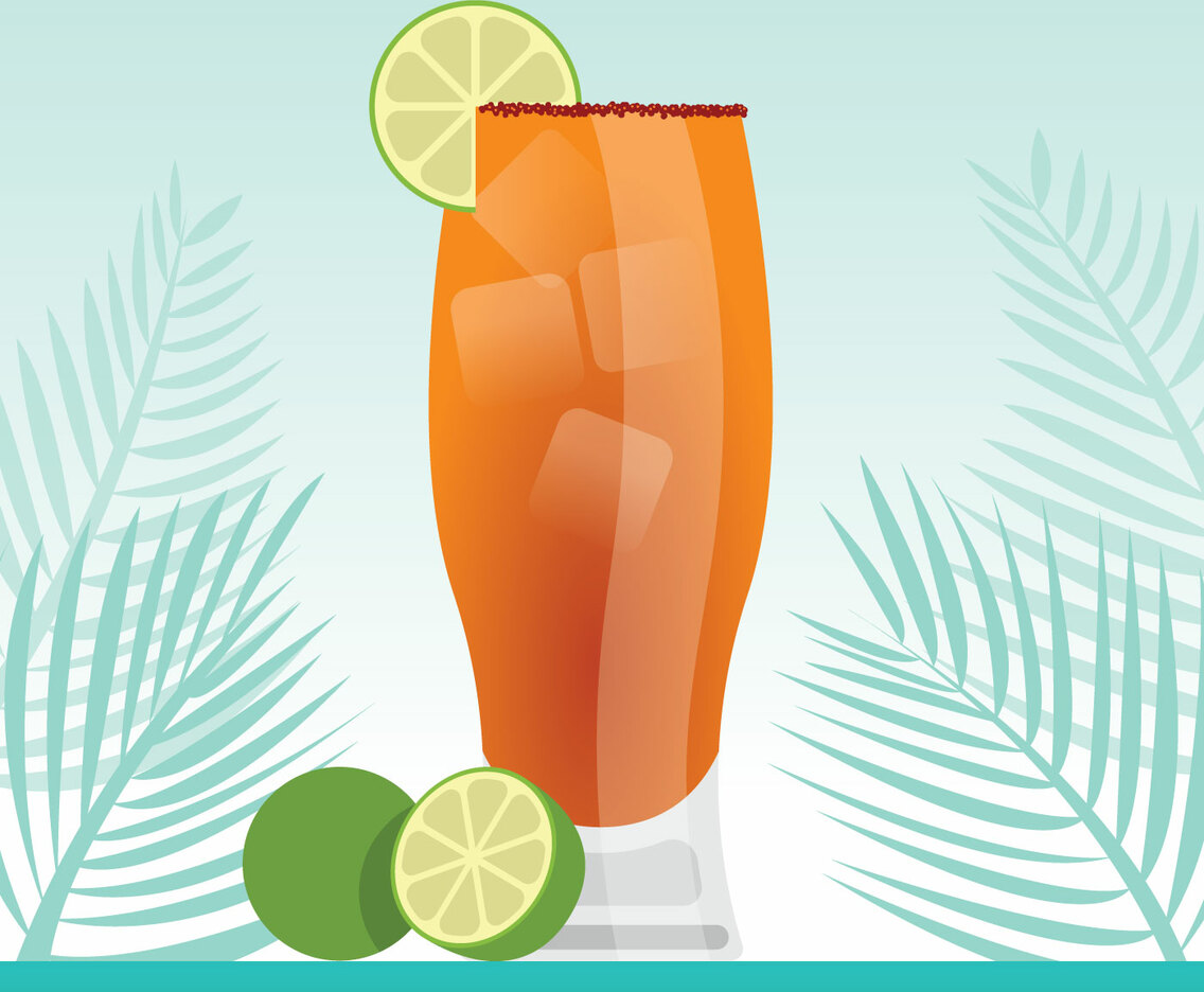 Michelada Illustration