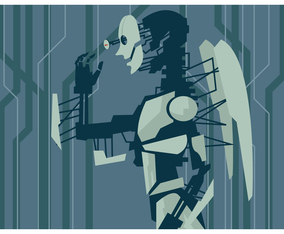 Ai Mechanic Assembling Vector