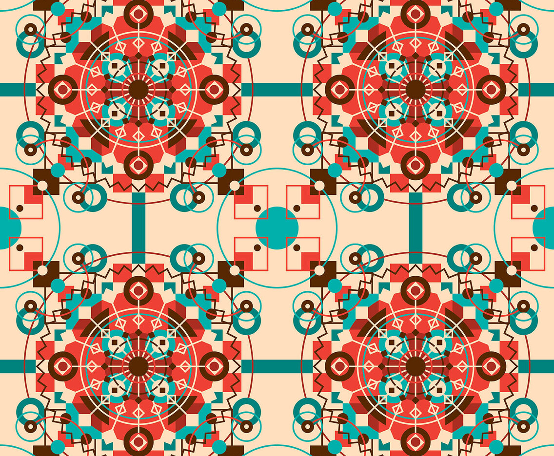 kaleidoscope pattern