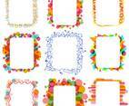 Colorful Frames Vectors