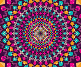 kaleidoscope pattern