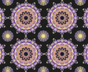 Outstanding Kaleidoscope Pattern Vectors