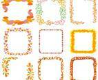 Funky Frames Borders Vectors